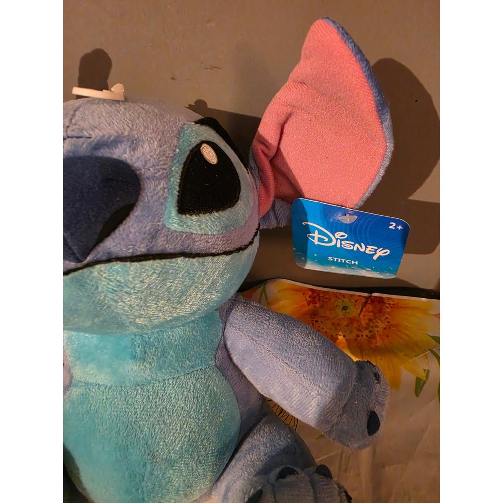 Disney Lilo & Stitch Plush Blue Alien Stuffed Toy Just Play New With Tags